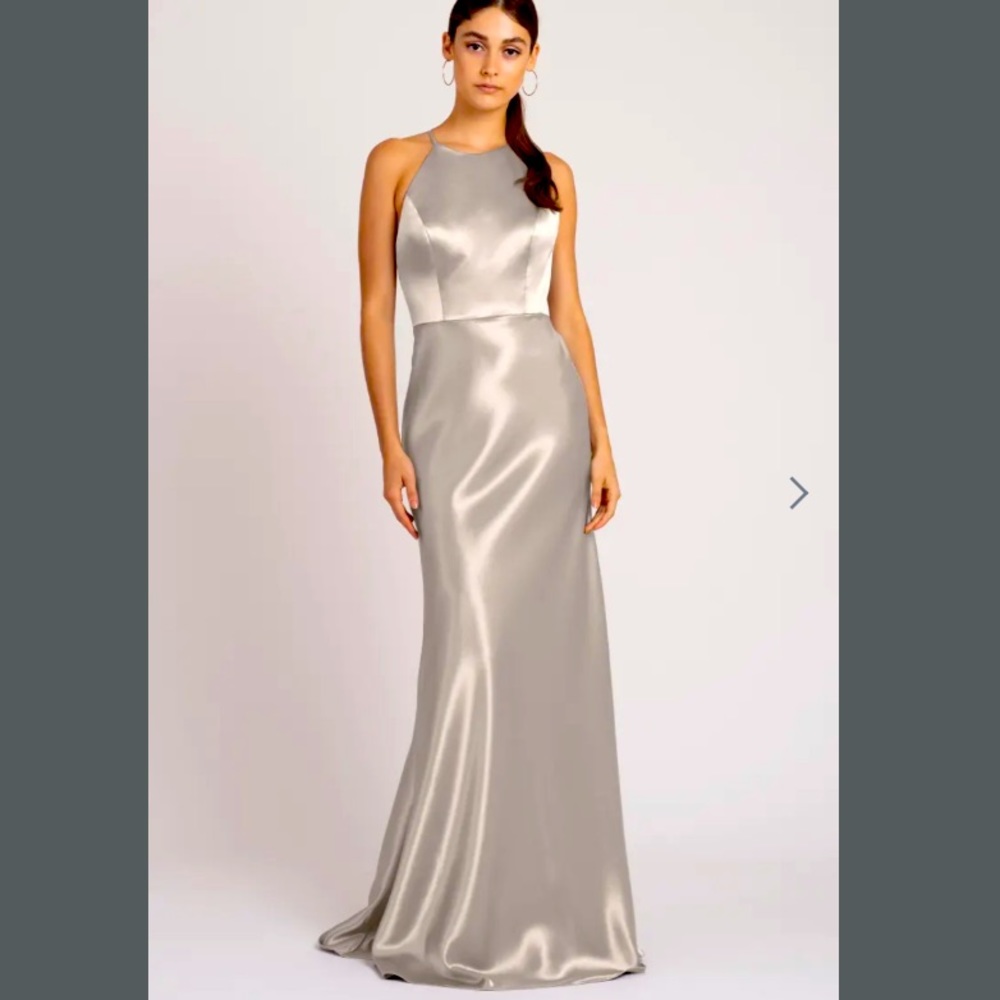 Jenny Yoo Alessia dress in Latte size 4- used once, dry cleaned